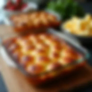 Variety of baked dishes showcased in the Pioneer Woman glass baking dish