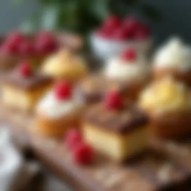 An assortment of oat desserts displayed on a table, highlighting their variety and appeal.