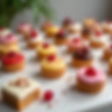 An inviting dessert table displaying a variety of minimalist treats.