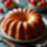 Elegant twelve-cup Bundt pan showcasing intricate design